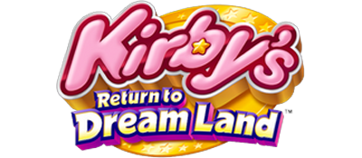 Kirby's Return to Dream Land logo for Wii
